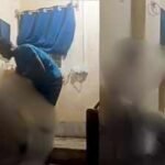 a video surfaced showing a youth assaulting a girl in a hotel room in begusarai town