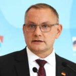 afd co leader tino chrupalla gives a statement in berlin