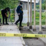 aftermath of a deadly shooting incident in banga national high school