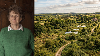 british author once faced a struggling 3500 acre farm in sussex before abandoning conventional farming turned an estate into a wilding