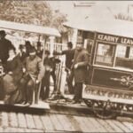in 1873 andrew hallidie tested san franciscos first cable car on clay street creating a new way to travel up the citys steep hills without horses