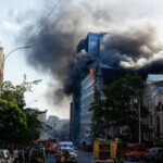 smoke rises in the aftermath of a russian jet powered drone strike amid russias attack on ukraine in kyiv ukraine september 28 2026