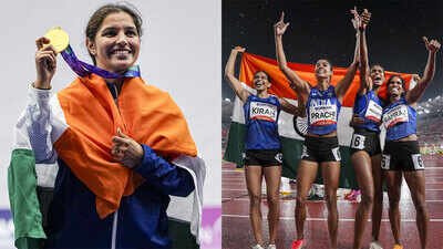 two gold medals at asian games