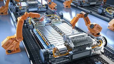 a representative picture of ev battery pack