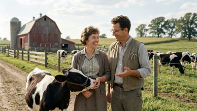 a teacher went on a blind date with a surgeon in 1969 and ended up learning to run his dairy farm their 160 acre illinois property is now a nature preserve