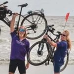a utah couple began cycling across america on their 40th wedding anniversary image credit sawyer family photo
