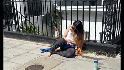 abu dhabi royal found unconscious on london street with a toddler unattended daily mail reported