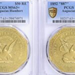 an 1852 california gold 50 coin from the gold rush era sold for 367875