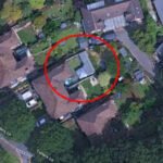 at the centre of the dispute is a garden in tollers lane coulsdon google earth photo