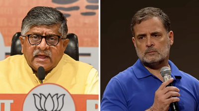 bjp leader ravi shankar prasad and lok sabha lop rahul gandhi