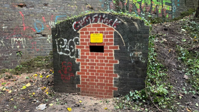 britain converted a nearly 200 year old railway workers hut into a bat shelter a winter inspection found a whiskered bat hibernating inside