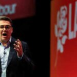 british prime minister andy burnham reacts on stage at the labour partys annual conference in liverpool britain september 29 2026