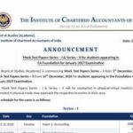 ca foundation 2027 mock test schedule
