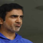 cricket international test match series fifth test india practice session kia oval london britain july 30 2025 india head coach gautam gambhir looks on during practice action images via