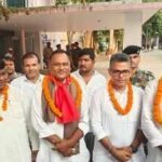 d9f37d73 524c 44a4 a98c 60e7eead6695 rlm state president with party mlas and ram pukar sinha their candidate form saran teachers constituency after filing of nomination papers on mondayjpeg