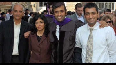 dr geetha ramaswamy at vivek ramaswamys graduation