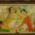 during the pandemic a us hospital worker paid 1599 for a goodwill painting and hung it above her bed antiques roadshow later identified it as a le pho worth 60000 80000 at auction