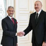 eam jaishankar calls on azerbaijan president ilham aliyev in baku discusses strengthening bilateral ties