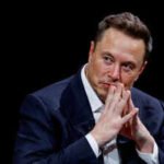 file photo elon musk ceo of tesla and spacex gestures as he attends the viva technology conference dedicated to innovation and startups at the porte de versailles exhibition centre in paris france