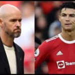 former manchester united boss erik ten hag and cristiano ronaldo