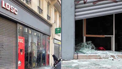 france protest hits football clubs