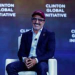 hamdi ulukaya founder and ceo of chobani reacts during the clinton global initiative 2026 annual meeting in new york city