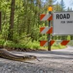 illinois closes a forest road twice a year to protect migrating snakes continuing a wildlife measure introduced in 1972