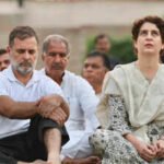 india bloc protest at rajghat