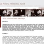jawaharlal nehru fellowship