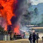 joint team of the assam rifles border security force and kamjong police had been deployed in the affected area to bring the situation under control file photo