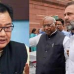 kiren rijiju targets rahul gandhi