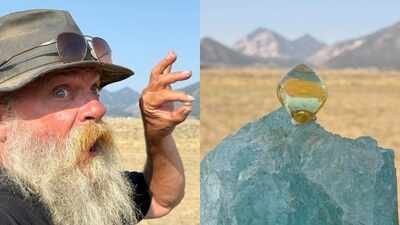 man pays 15 to hunt for diamonds and finds a 603 carat gem worth up to 1 million