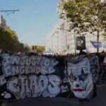 nationwide protests in france attracted an estimated 320000 participants voicing concerns over rising living costs and government policies