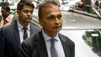 new delhi reliance communication ltd rcom chairman anil ambani leaves after a