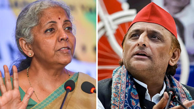 nirmala sitharaman and akhilesh yadav