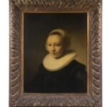 portrait of a girl by dutch artist rembrandt harmenszoon van rijn