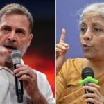 rahul gandhi and nirmala sitharaman r