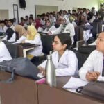 rajouri jammu and kashmir feb 27 ani paediatrics aspirants in a classroom