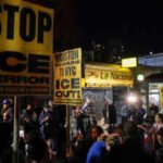 shooting involving us immigration and customs enforcement ice in the bronx borough in new york city