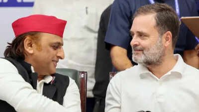 sp chief akhilesh yadav and congress mp rahul gandhi file photo