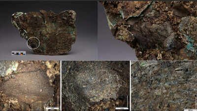 textile residues adhering to artefacts excavated at sanxingdui photos antiquity