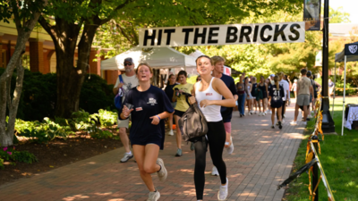 wake forests student run hit the bricks drew 2406 runners and walkers for 11862 laps and raised nearly 407000 in one day image credit newswfuedu