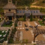 when elham valley was listed in late 2024 for 86 million its built space consisted of a guest cabin and a converted greenhouse with indoor and outdoor kitchens and a loft bedroom
